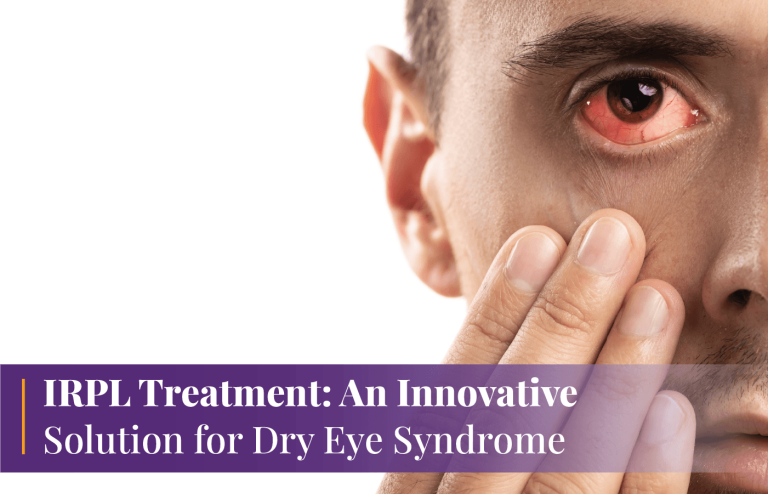 Dry eye symptoms IRPL treatment