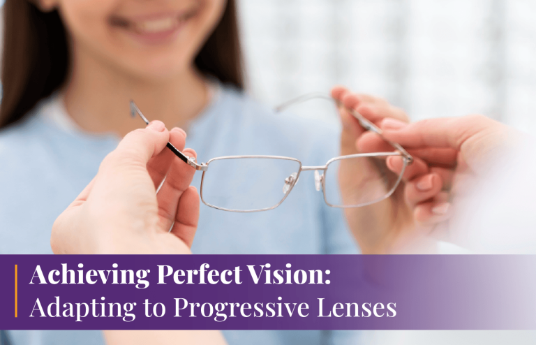 Progressive lenses achieving perfect vision 1